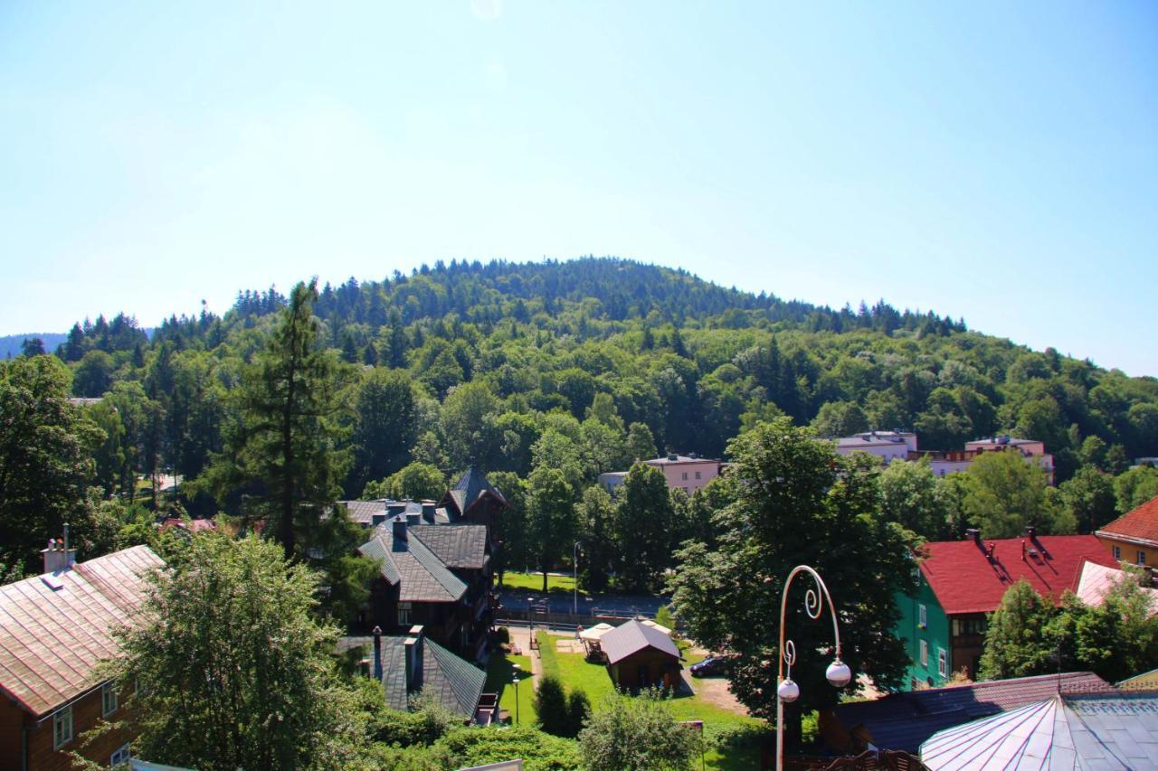 Domy Wczasowe Tryumfy Bed and Breakfast Krynica-Zdrój Exterior foto