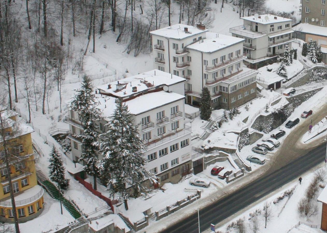 Domy Wczasowe Tryumfy Bed and Breakfast Krynica-Zdrój Exterior foto